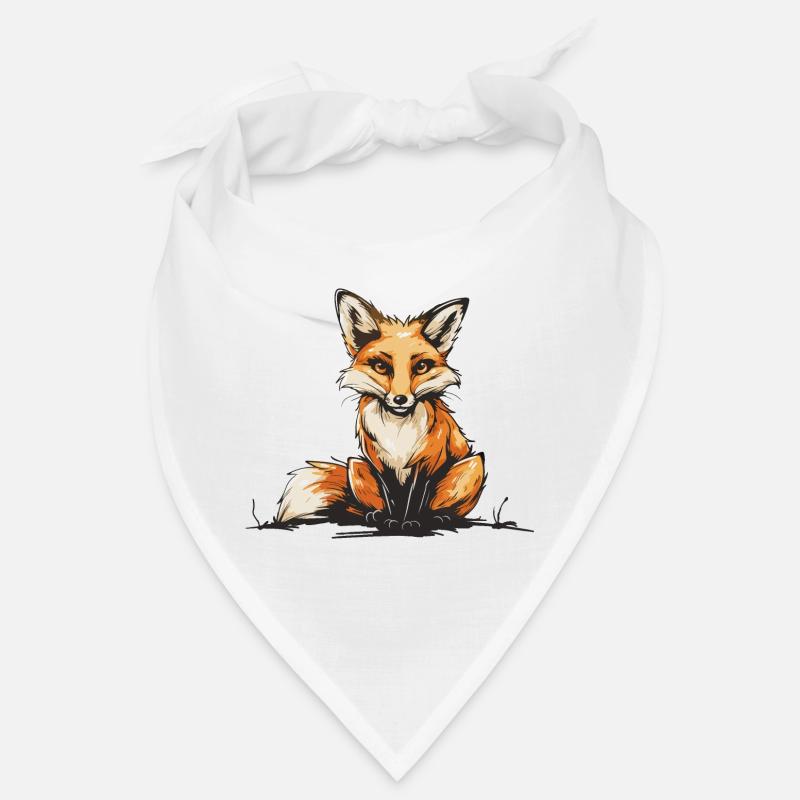 Foxy et moi le savons - Bandana - blanc