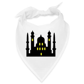 moschee 02 - Bandana - Weiß - Vorne