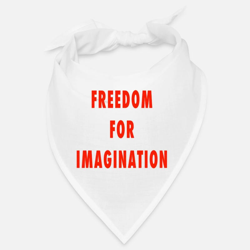 Freedom for imagination Bandana