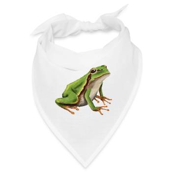 Kleiner Laubfrosch - Bandana - Weiß - Vorne