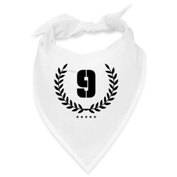 kranz 9 - Bandana - Weiß - Vorne
