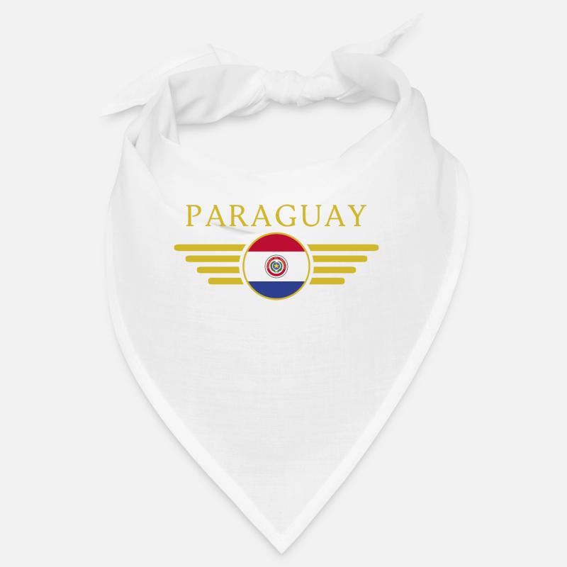 J’aime le Paraguay, T-shirt design de style élégance Bandana
