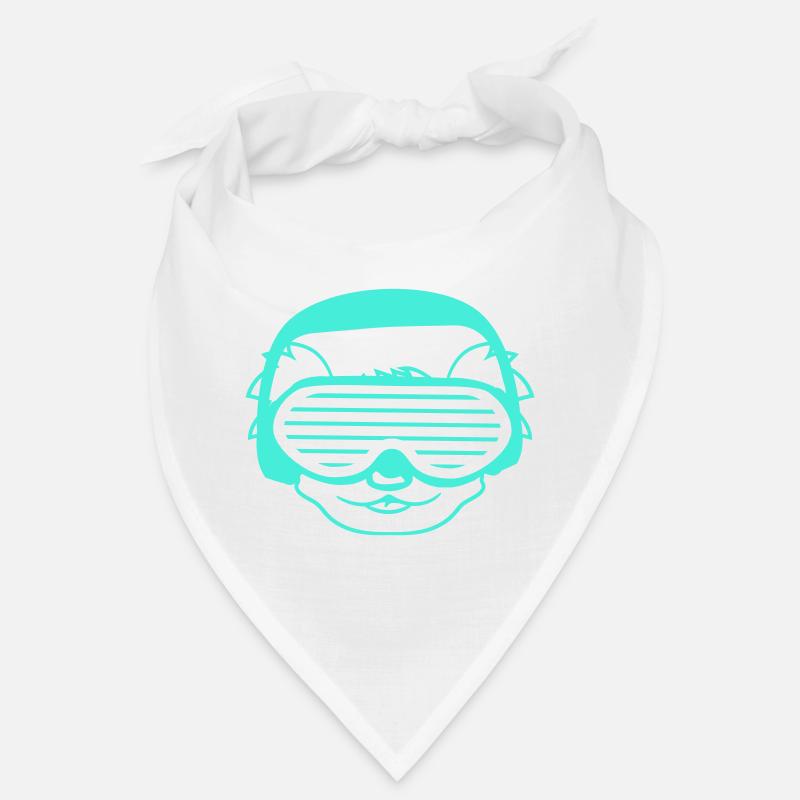 DJ Koala Bear Head Australian Koala Bear Face Bandana