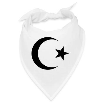 Islam - Bandana - Weiß - Vorne
