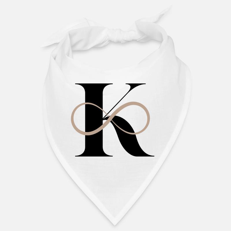 Infinite letter k Bandana