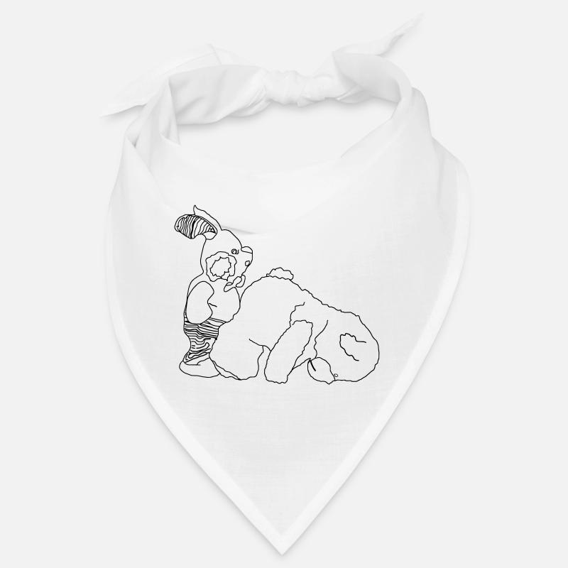 Teddy Bear Bunny Bandana
