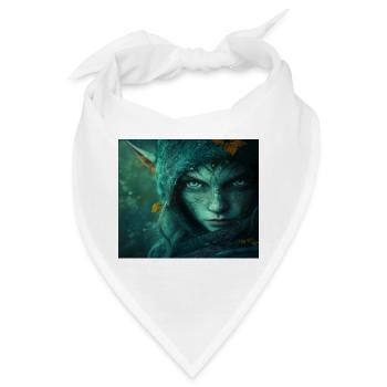 Elfe - Bandana - Weiß - Vorne