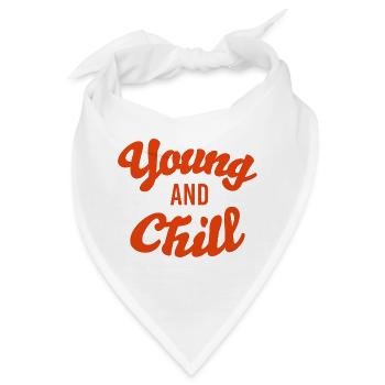 Junges Zitat - Bandana - Weiß - Vorne