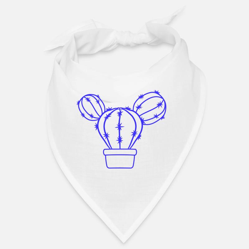 Petit Cactus Épines Désert Cactus Pot de Fleur Bandana