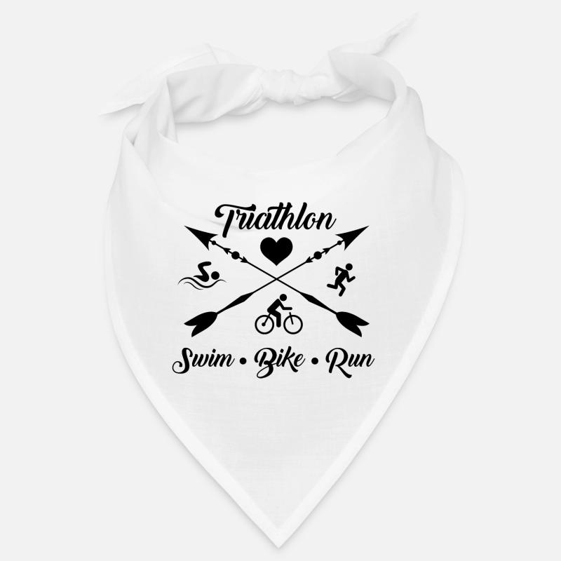 Triathlon Course à pied Natation Cyclisme Bandana