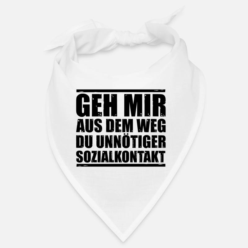 Lustiger Spruch Bild Witzig Humor Geschenkidee Bandana