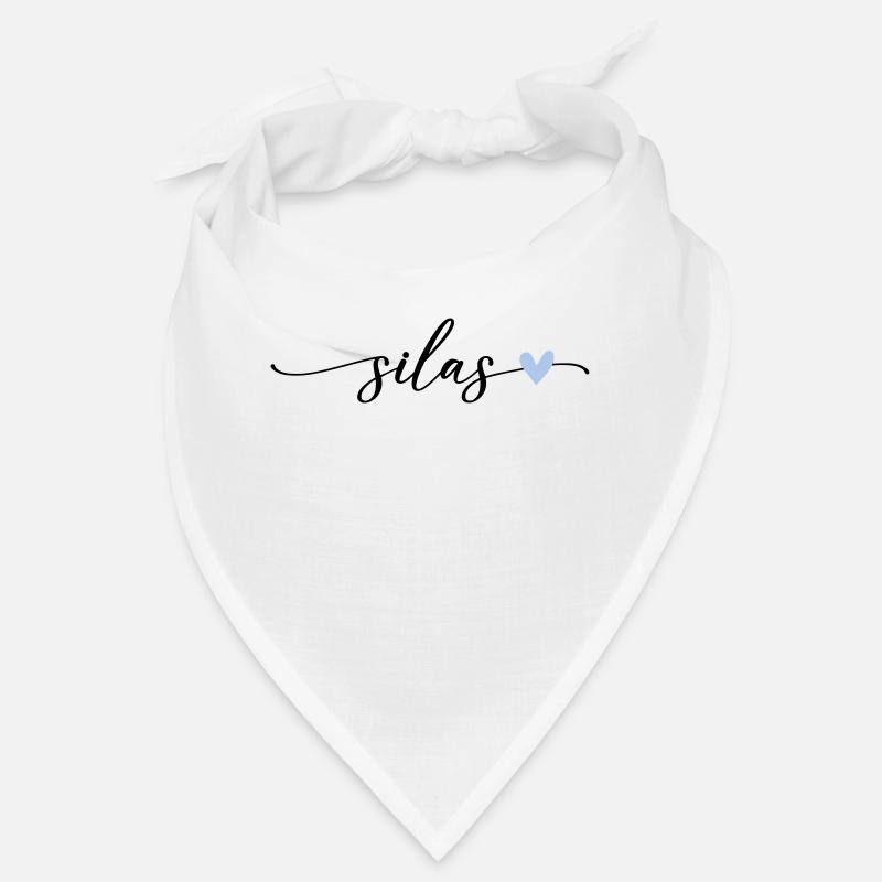 Silas Name Calligraphy Font Bandana