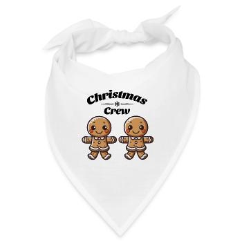 christmas crew - Bandana - Weiß - Vorne