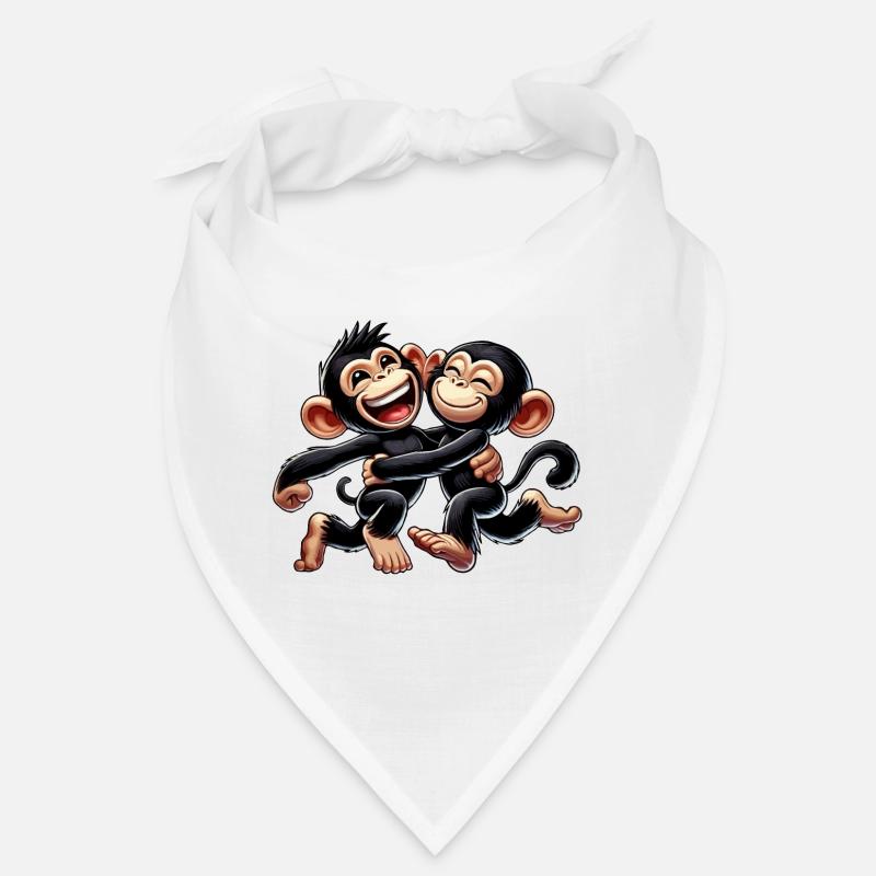 Schimpansen-Pärchen Bandana