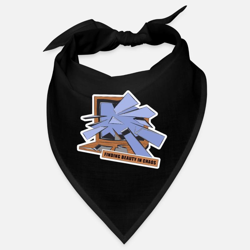 MIRROR FINDING BEAUTY IN CHAOS Bandana