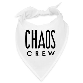 Chaos Crew - Bandana - Weiß - Vorne