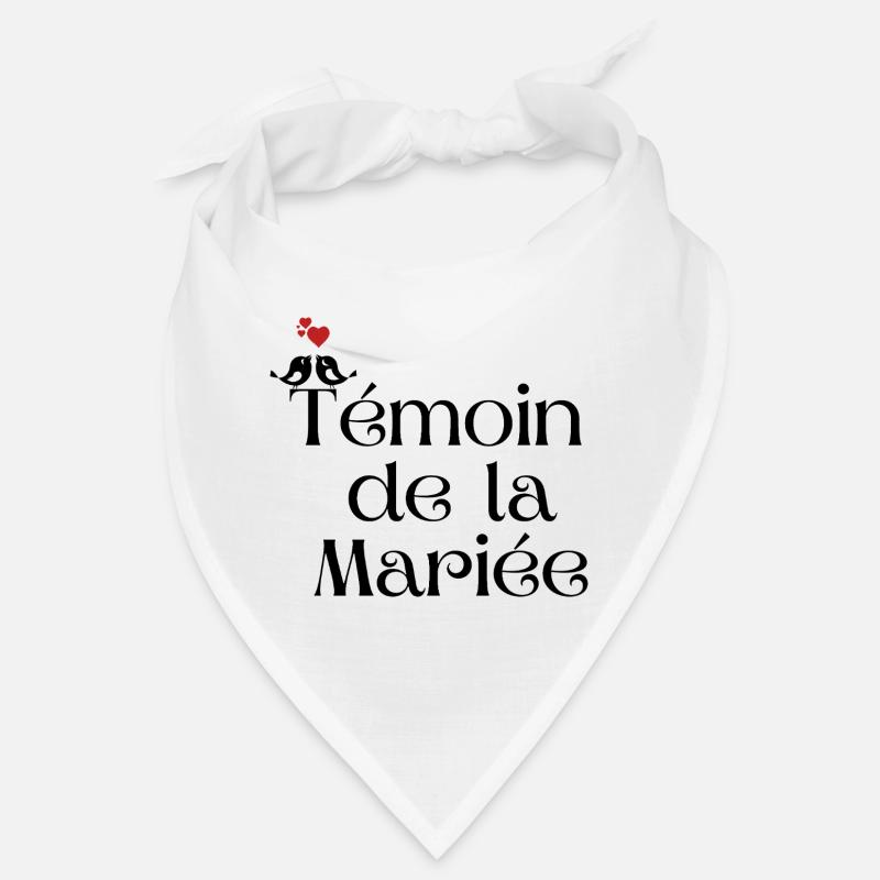 Témoin de la mariée Bandana