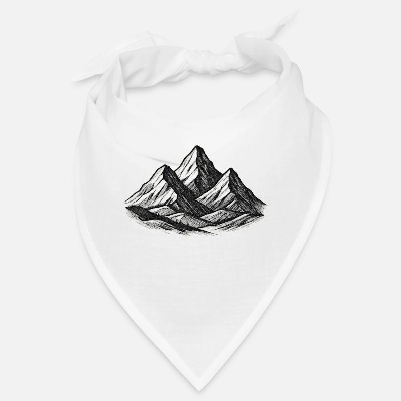 Snow-capped mountains – adventure & nature Bandana