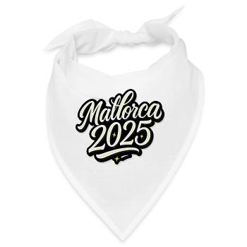 Mallorca 2025 - Bandana - Weiß - Vorne