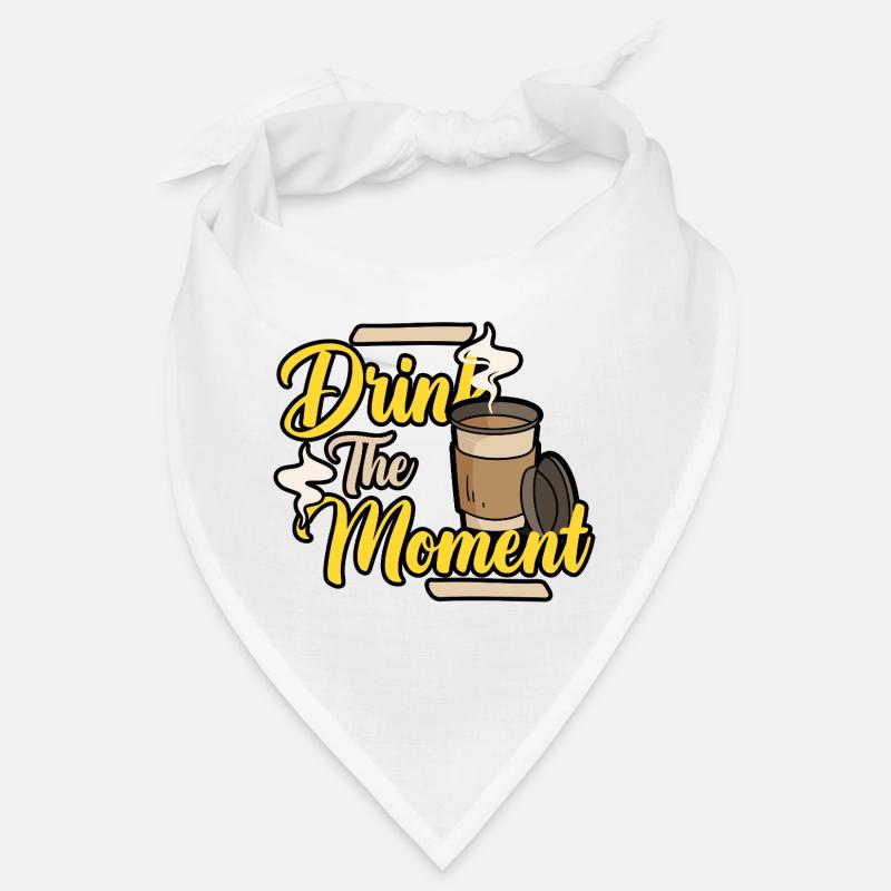 Pause café - Bandana - blanc