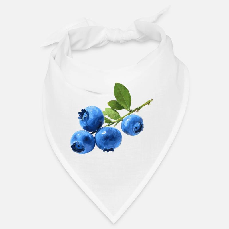 Blueberries Bandana