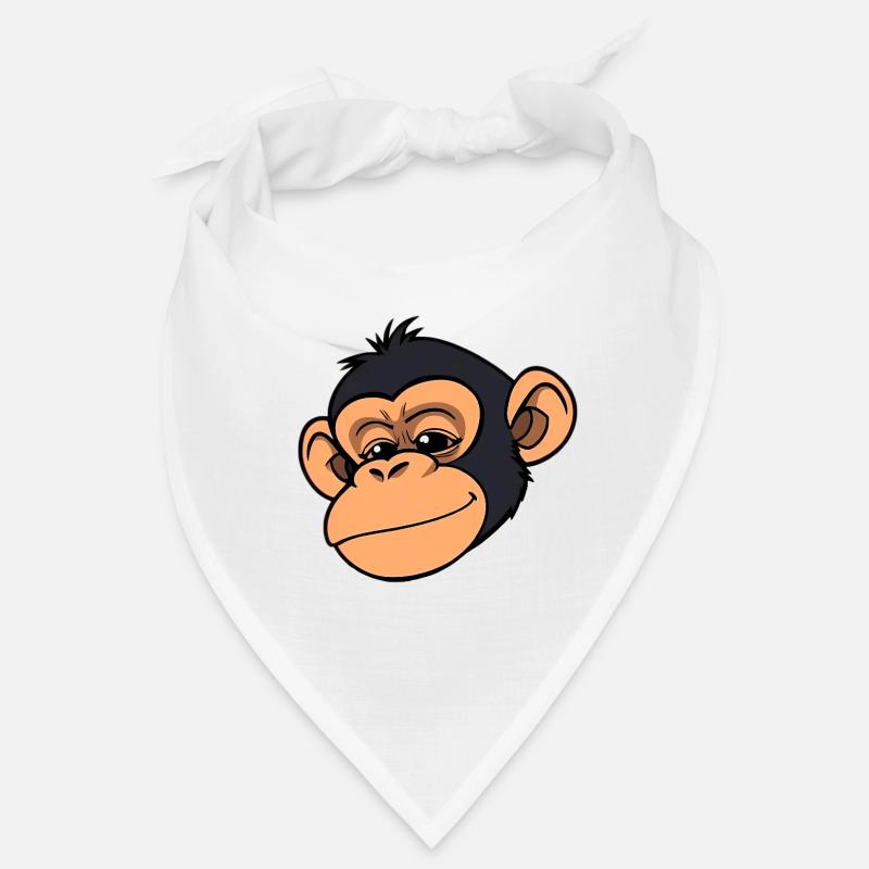 Affe Schimpanse Bandana