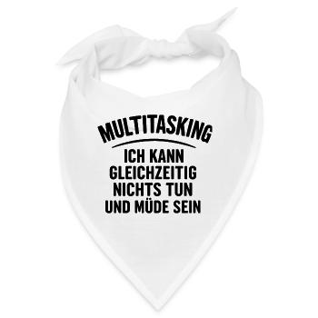 Multitasking - Bandana - Weiß - Vorne