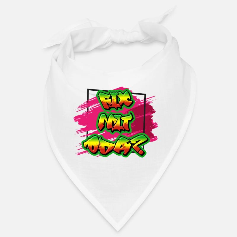 Graffiti Inspired Paint Sprayer Design, Dialect Bandana