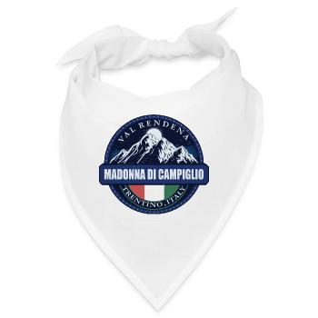 Madonna Di Campiglio , Italien - Bandana - Weiß - Vorne