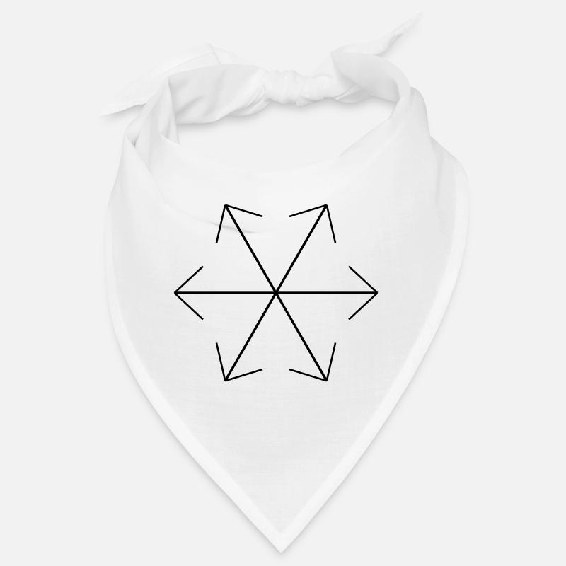 Abstract Geometric Pattern Design Bandana