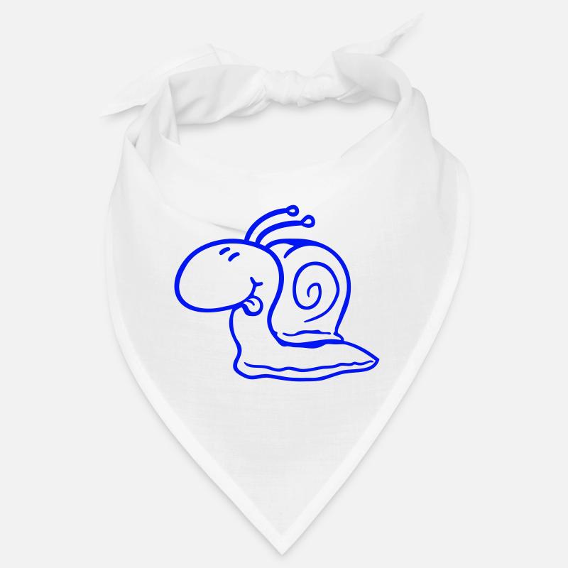 Escargot effronté langue sortant rapidement petit Bandana