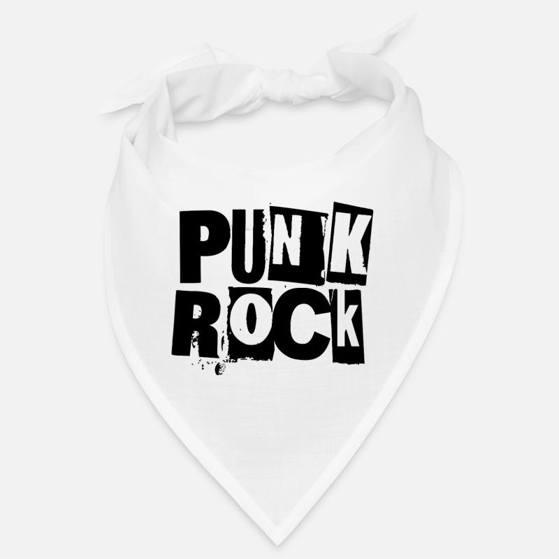 Punk rock gothic logo Bandana