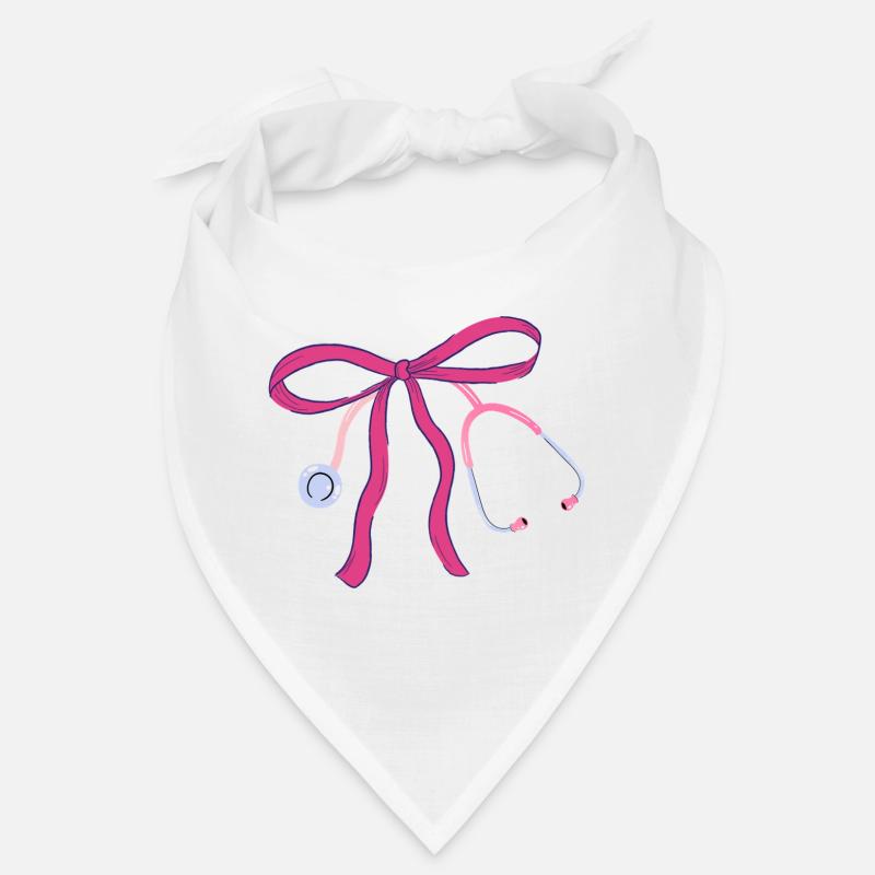 Noeud stéthoscope infirmière  Bandana