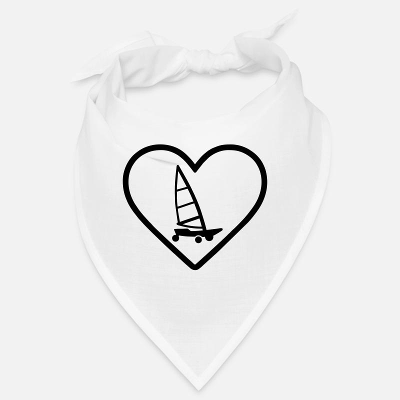 Cuore Carro A Vela – Passione Vento Bandana