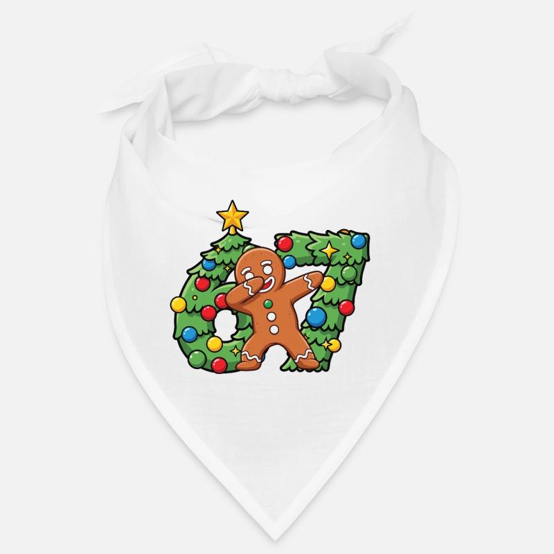 67 Meme Gingerbread Dance on Christmas Wreath Bandana