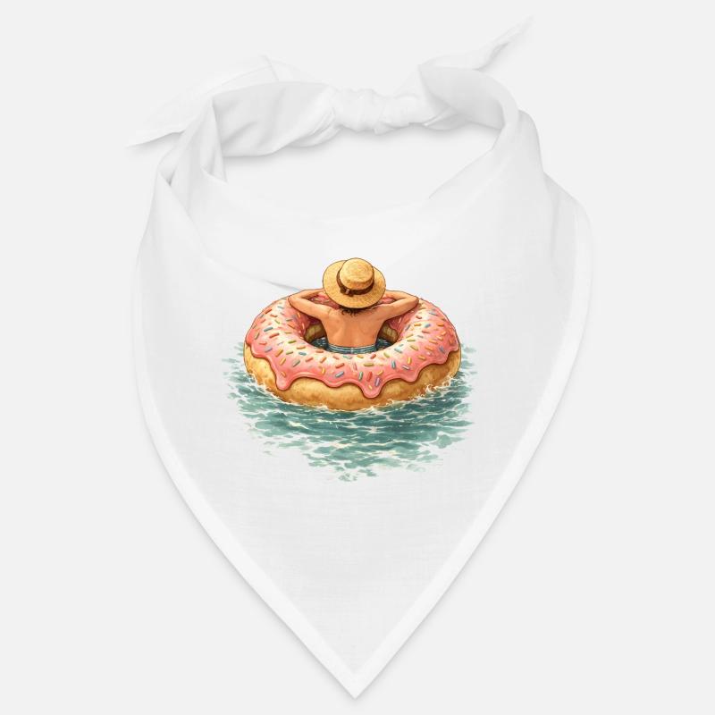 Sommerpause im Donut – Süßes Urlaubsdesign  Bandana