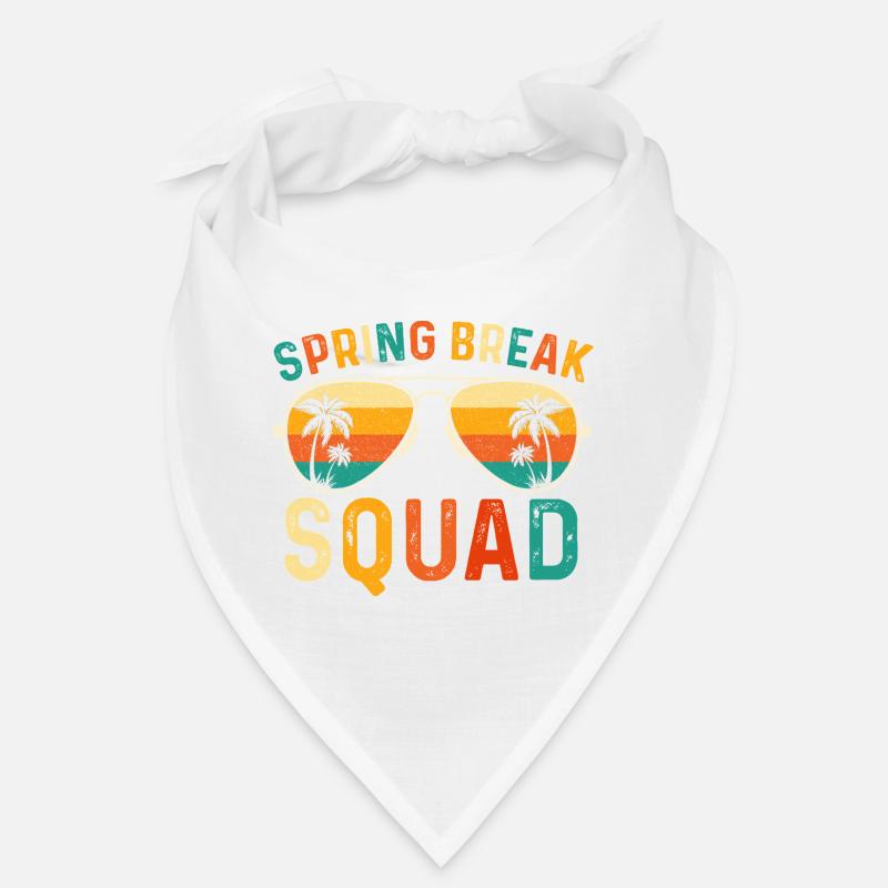 Voyage de filles Spring Break Squad Croisière plage 2026 Bandana
