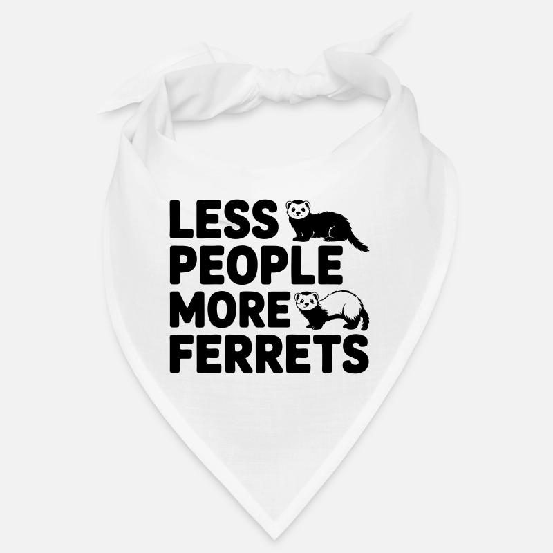 Frettchen - Moins de gens Plus de furets Bandana
