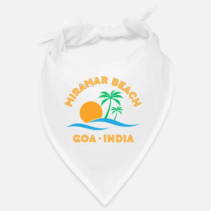 PLAGE DE MIRAM, GOA, INDE Bandana