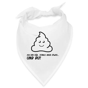 aa_spruch - Bandana - Weiß - Vorne
