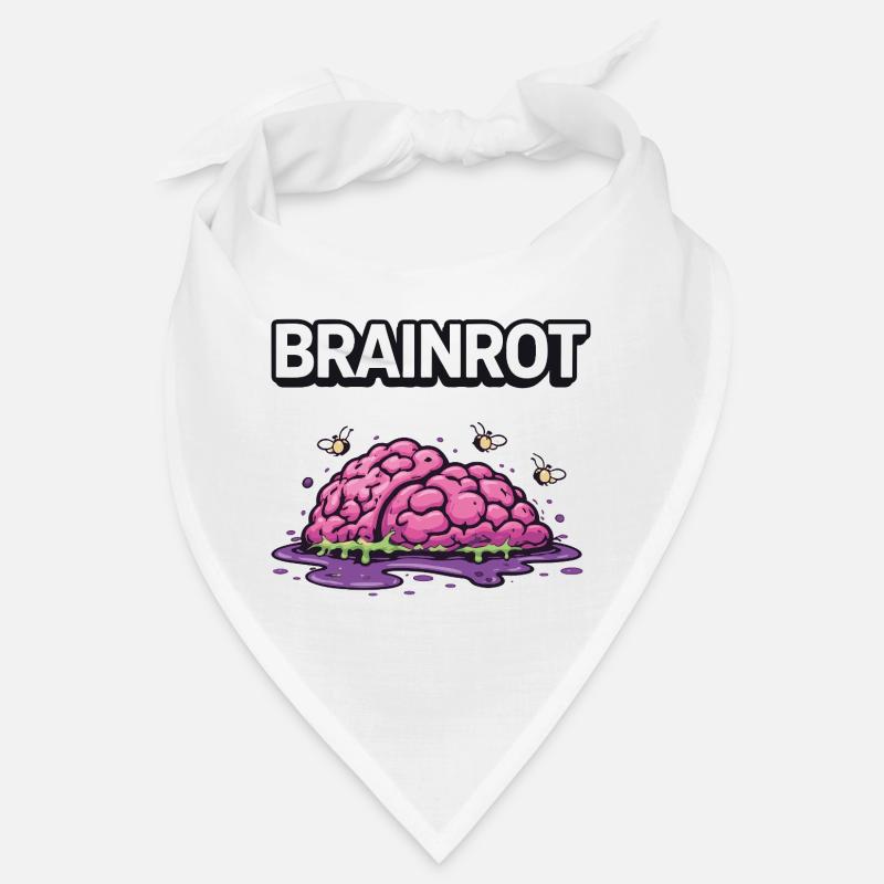 Brainrot Zombie Brain Bandana