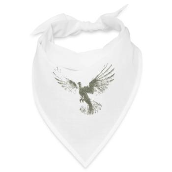 Taube | Heilig-Geist-Hemd | Christliches Symbol - Bandana - Weiß - Vorne