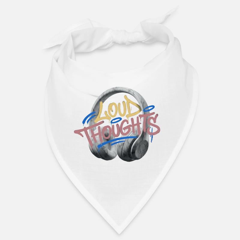 Loud Thoughts Graffiti Bandana