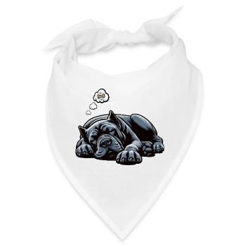 Cane Corso Cane Corsos Corso halter Corso Besitzer - Bandana - Weiß - Vorne