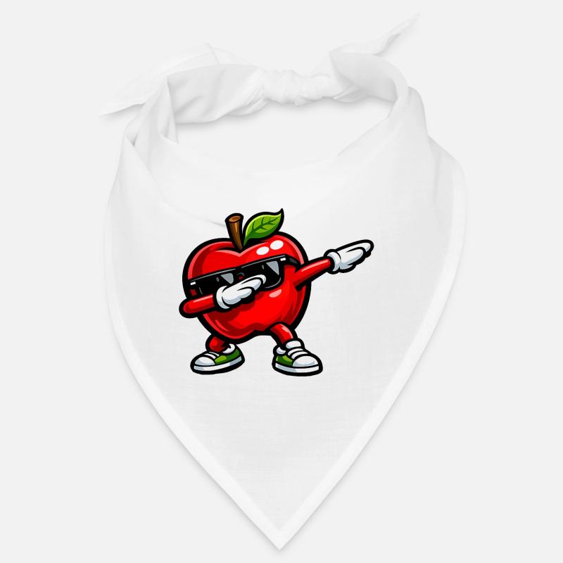 Dabbing Roter Apfel Bandana