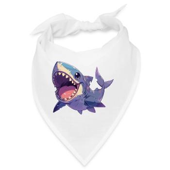 Weißer Haie Weißer Hai - Bandana - Weiß - Vorne