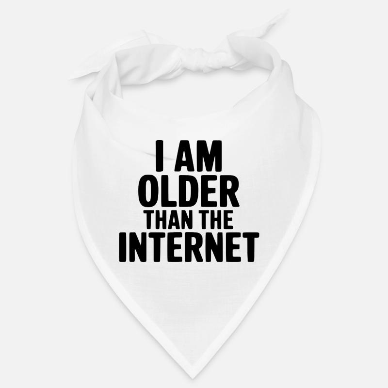 Ich bin älter als das Internet Bandana