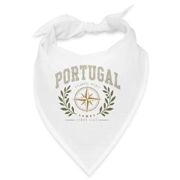 Portugiesisches Atlantik-Geist-Emblem - Bandana - Weiß - Vorne