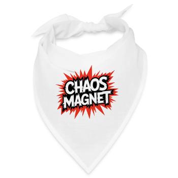 Chaos Magnet - Bandana - Weiß - Vorne