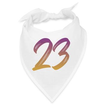 23 - Bandana - Weiß - Vorne